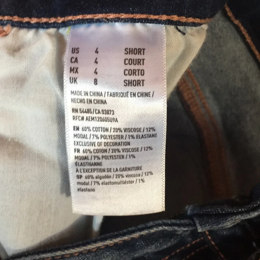 American Eagle Super Stretch Skinny Jeans, 4 Short - Picture 4 of 6